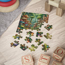 Mushroom Forest Puzzle, 30-Piece