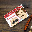 Emergency Moustaches by Gift Republic